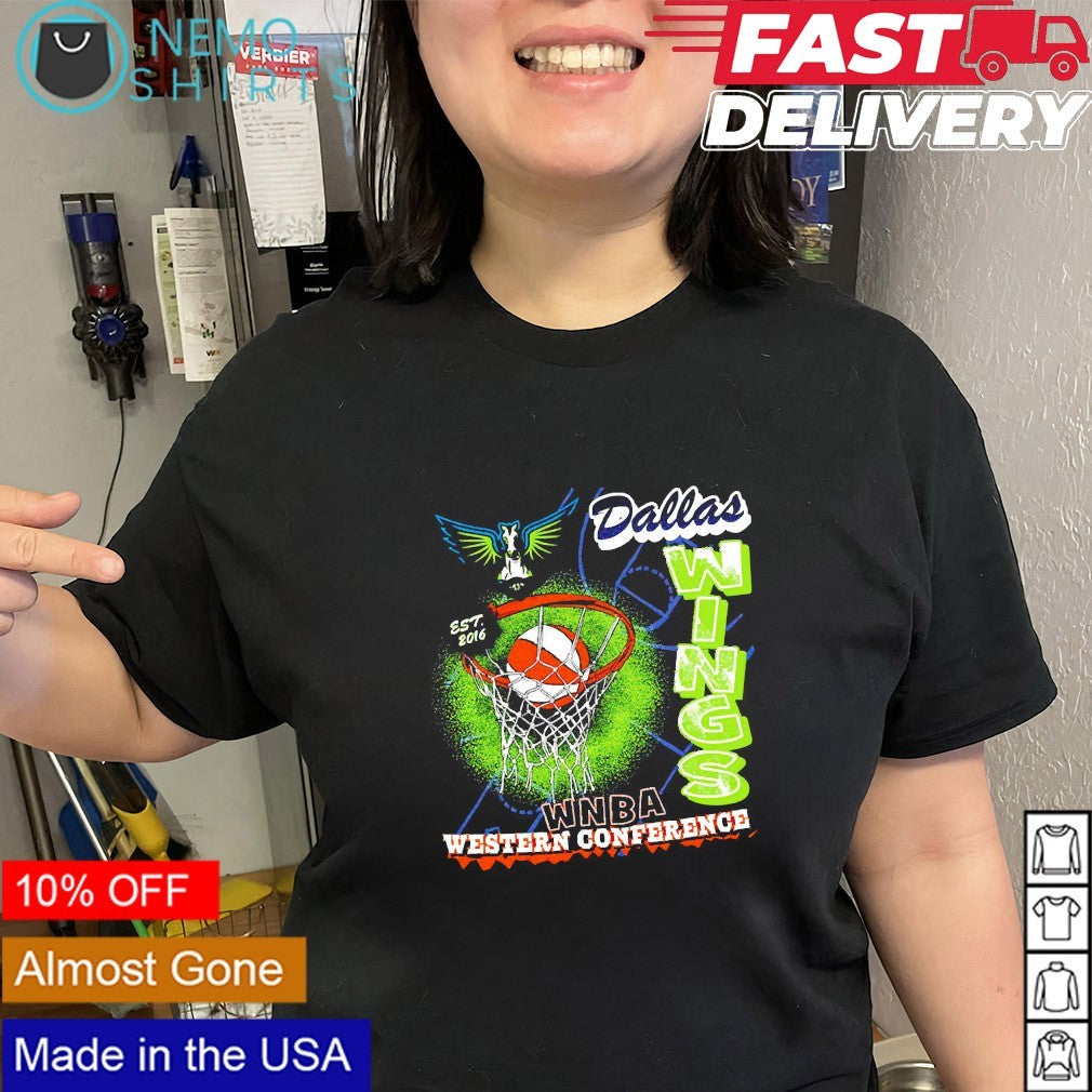 Dallas Wings est 2016 WNBA Western conference shirt
