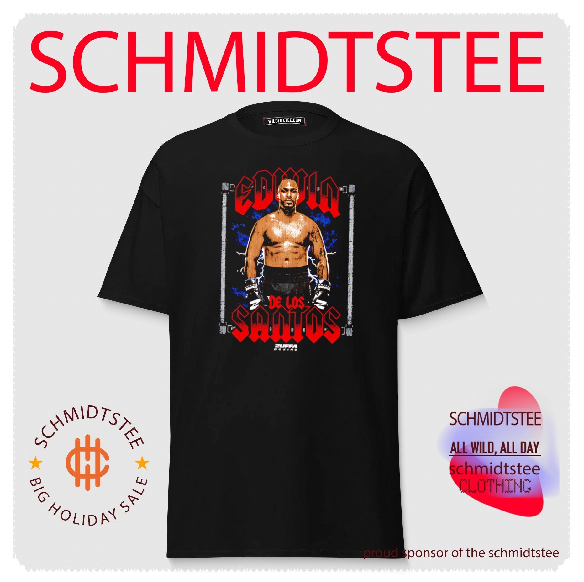Edwin De Los Santos Zuffa Boxing Professional Boxer shirt