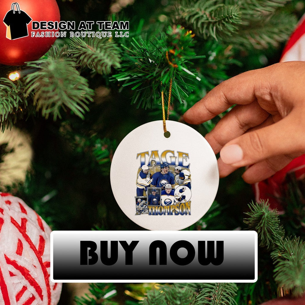 Tage Thompson Buffalo Sabres Hockey NHL graphic signature shirt