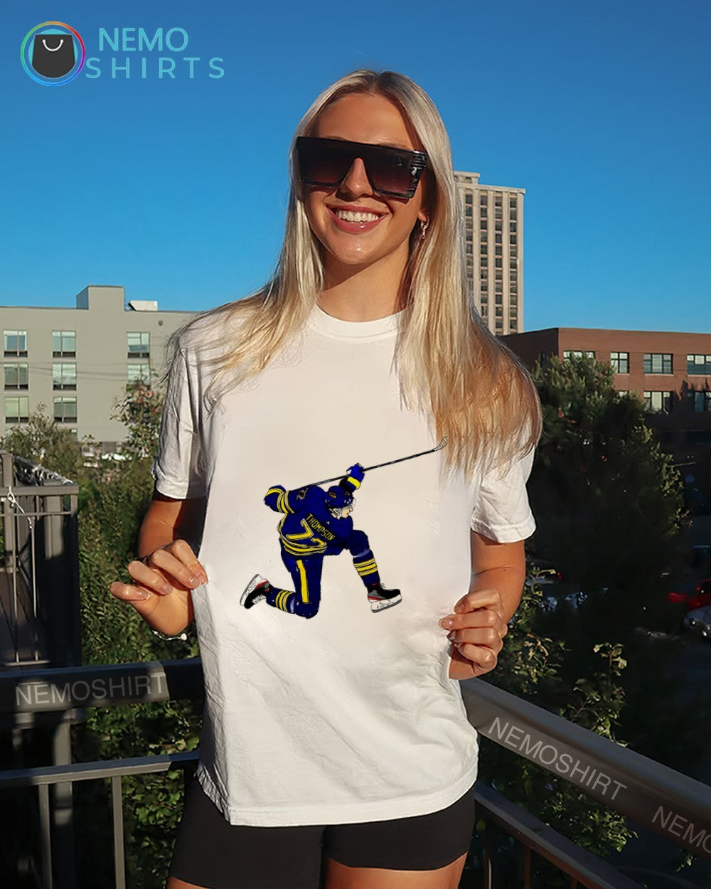 Tage Thompson Buffalo Sabres ice hockey center shirt