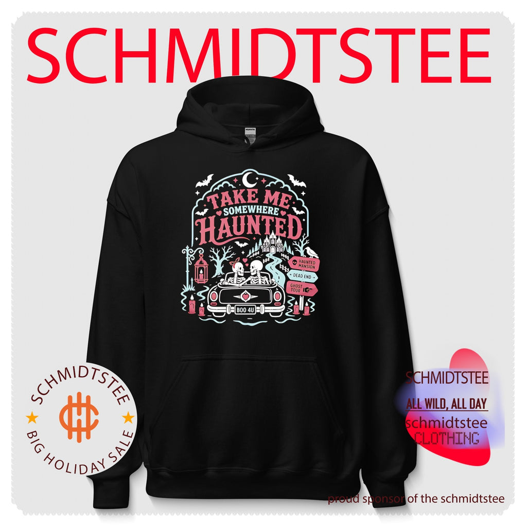 Take me somewhere haunted haunted mansion dead end ghost tour shirt