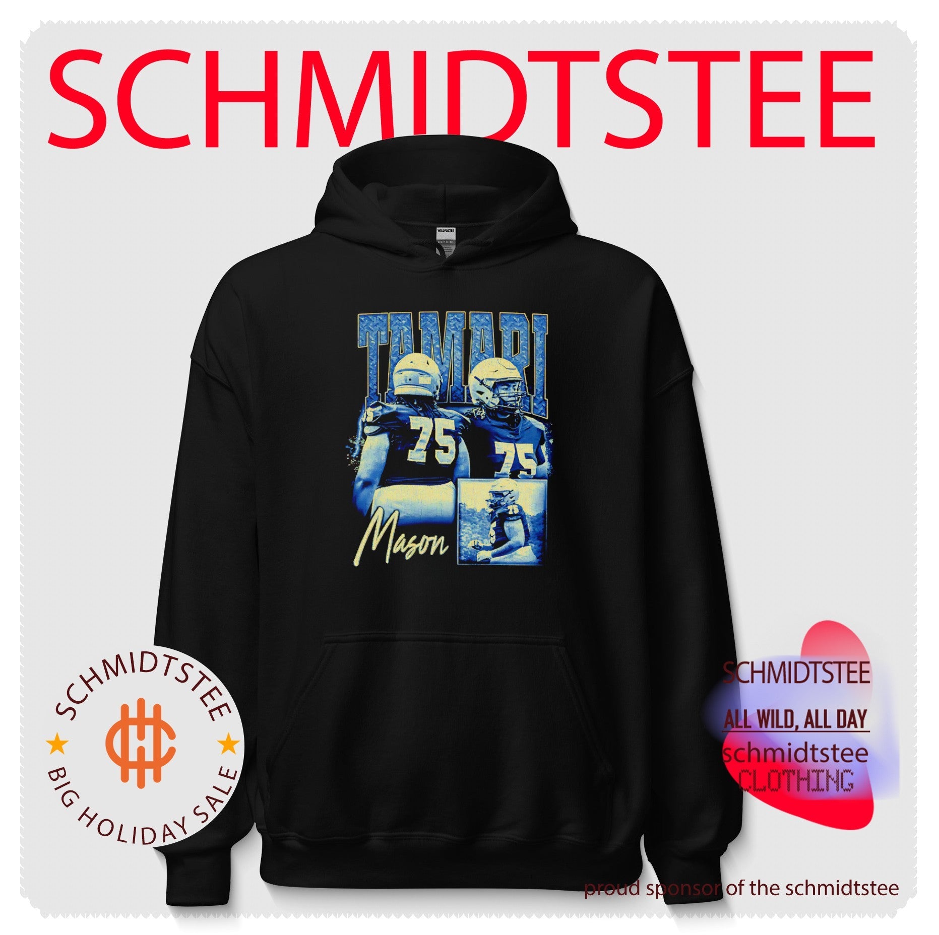 Tamari Mason Football Player athlete sports tribute shirt