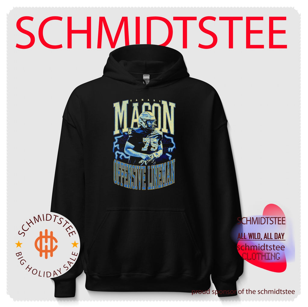 Tamari Mason Offensive Lineman football player shirt