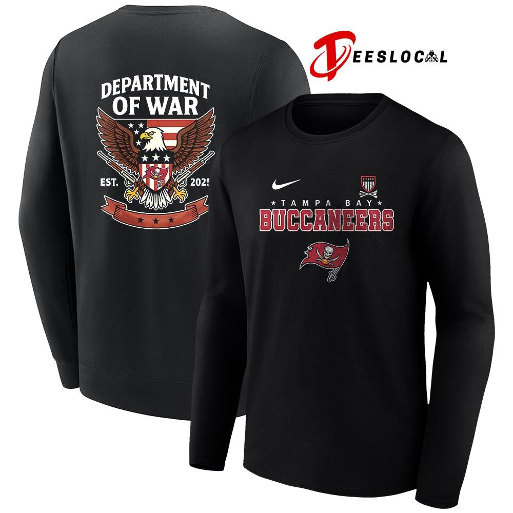 Tampa Bay Buccaneers x Department of War eagle logo shirt