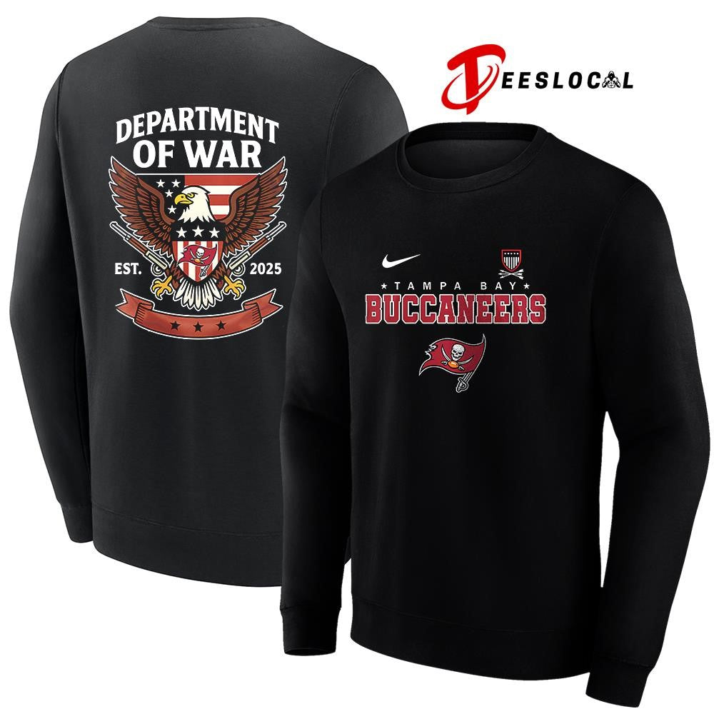 Tampa Bay Buccaneers x Department of War eagle logo shirt