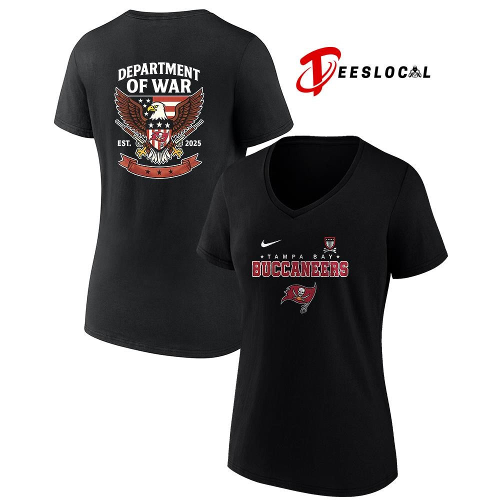 Tampa Bay Buccaneers x Department of War eagle logo shirt