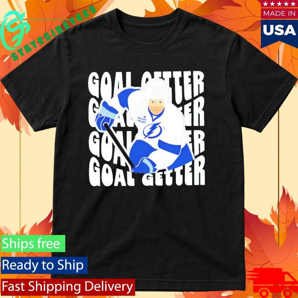 Tampa Bay Lightning Advent Health Goal Getter Shirt