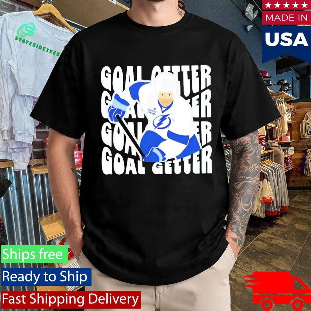 Tampa Bay Lightning Advent Health Goal Getter Shirt