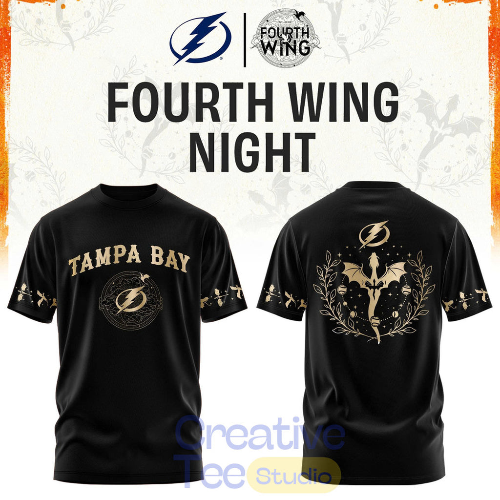 Tampa Bay Lightning Fourth Wings Night Limited Edition Hoodie