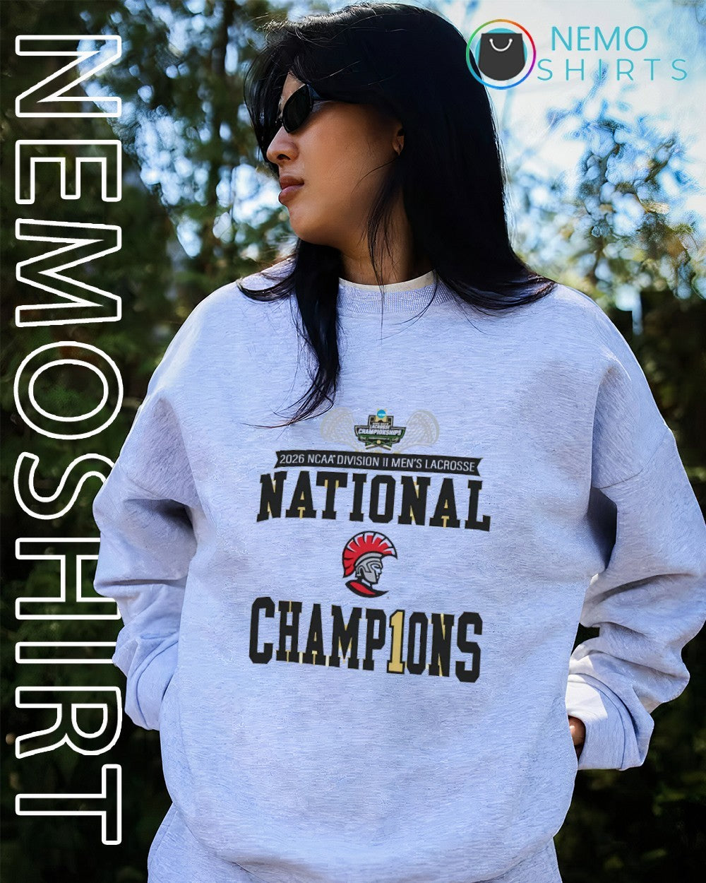 Tampa Spartans 2026 NCAA DII men’s lacrosse national champions shirt