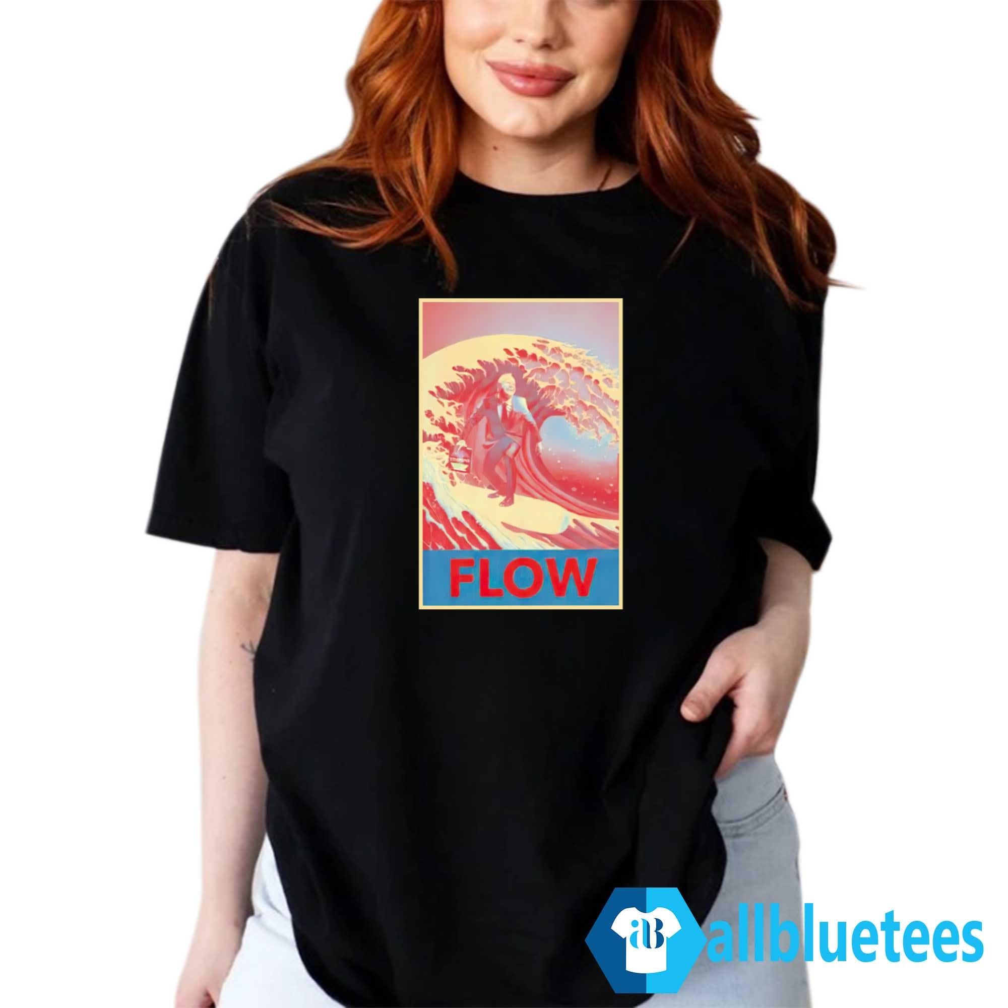 Tampon Tim Red Wave Flow Shirt