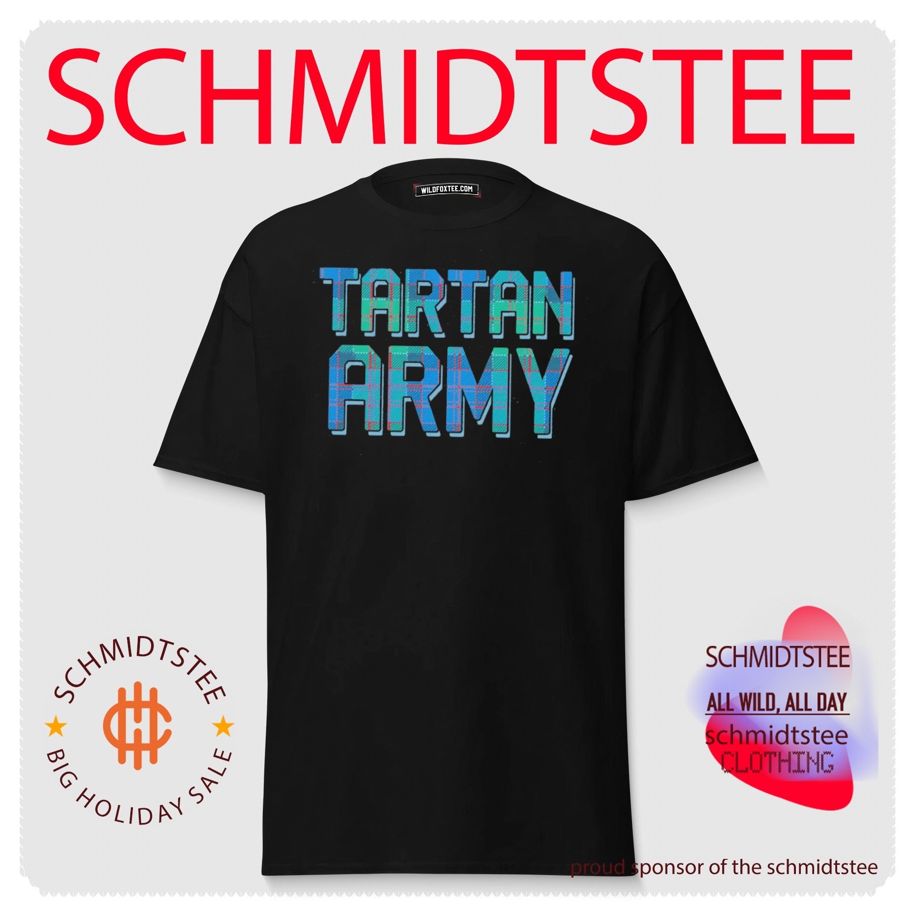 Tartan Army Scotland National Football Team shirt