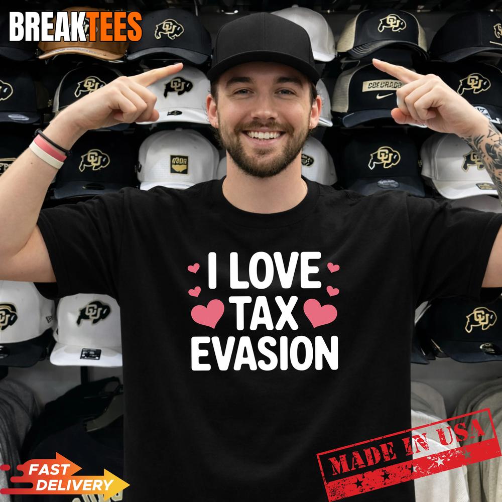 Tax Fraud Art for Men Women Kids Evade Tax Fraud Tax Evasion Performance T-Shirt