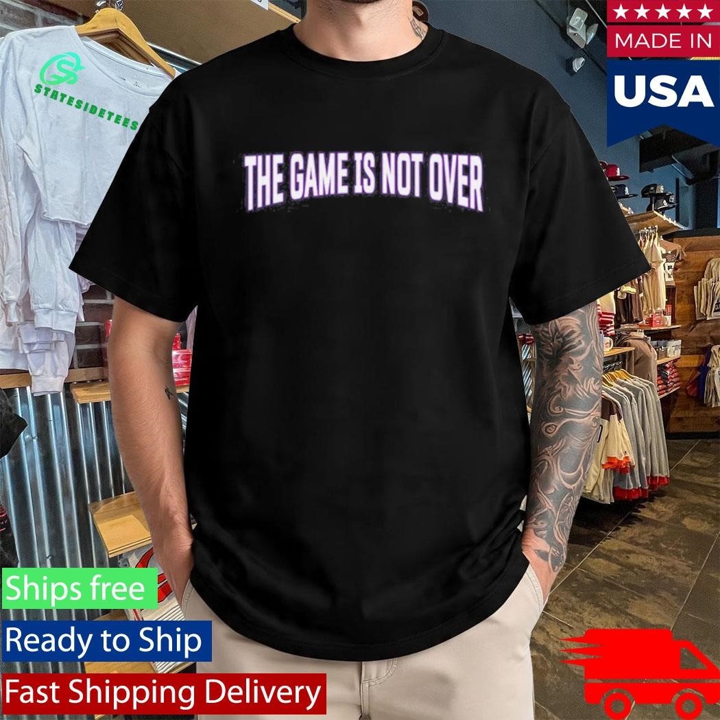 Tcu Horned Frogs The Game Is Over Shirt