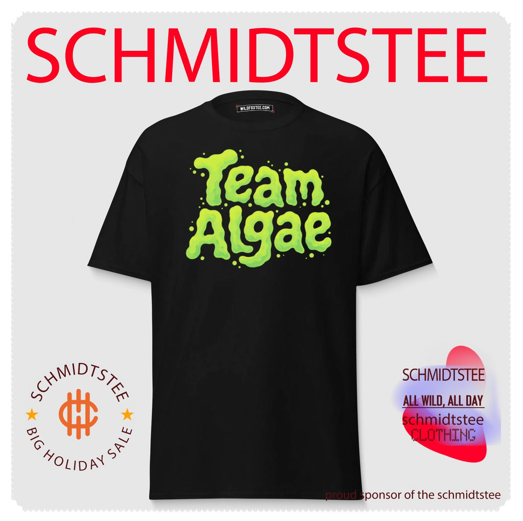Team Algae slime green nature biology funny shirt