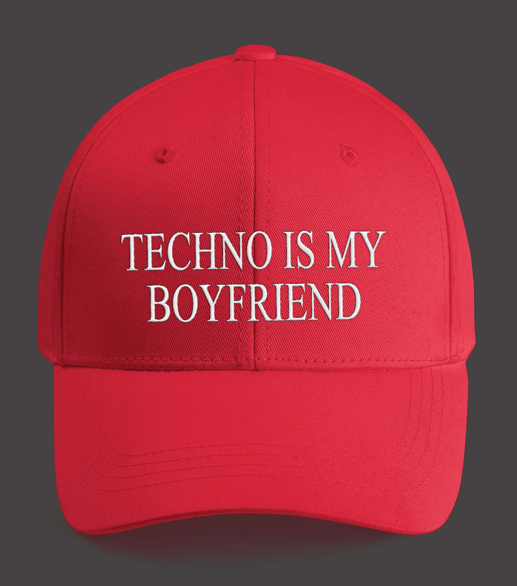 Techno Is My Boyfriend Hat