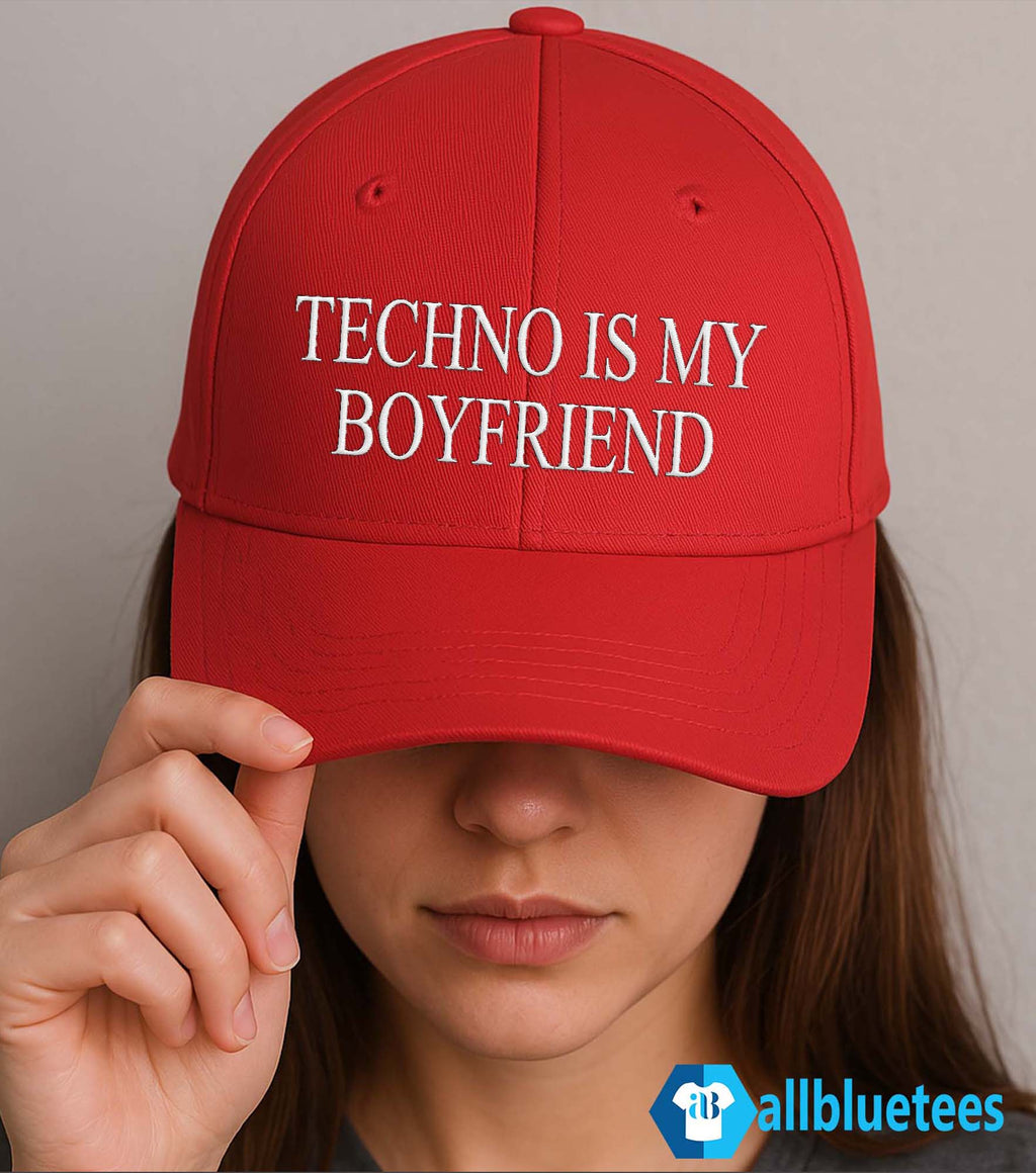 Techno Is My Boyfriend Hat