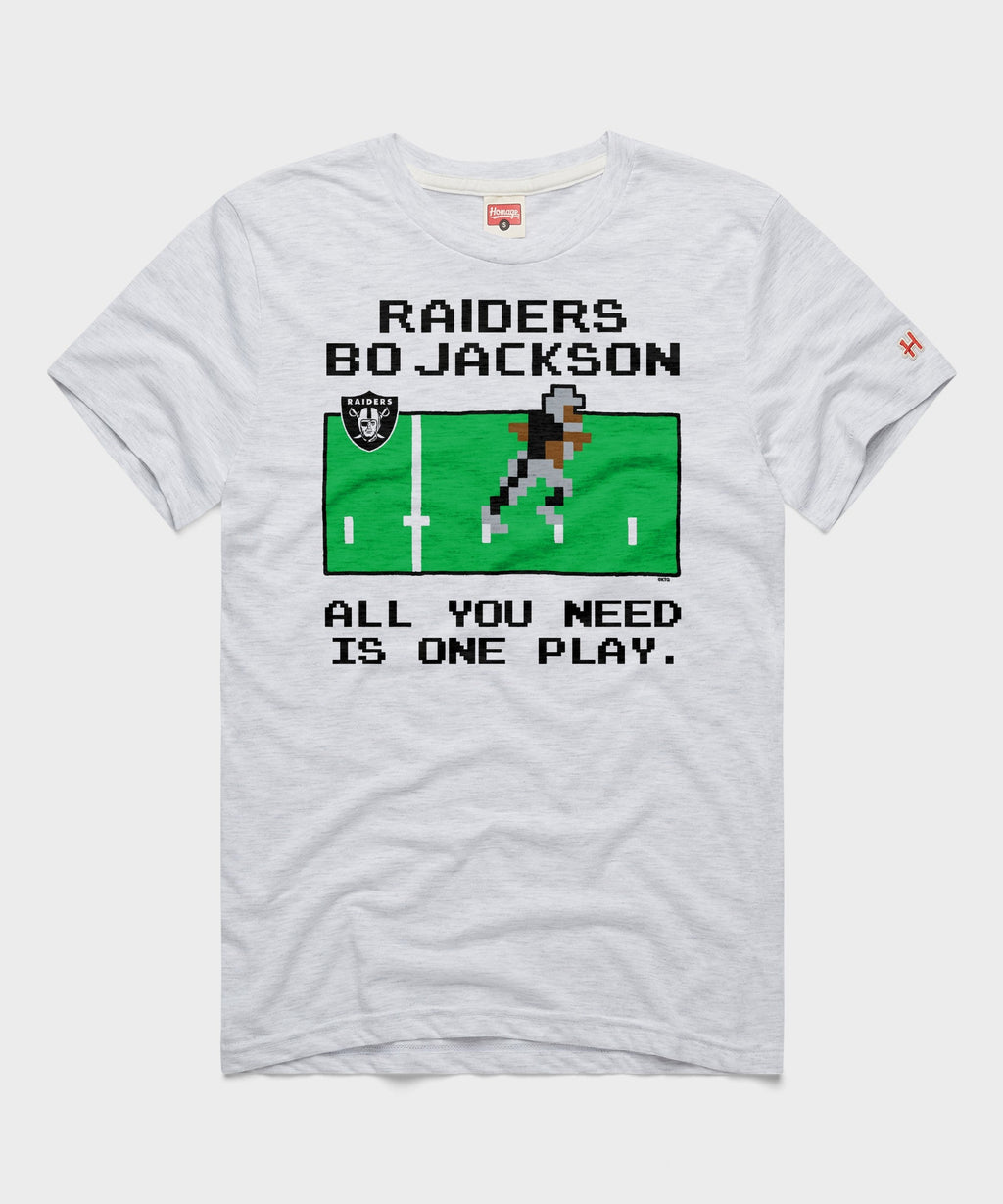 Tecmo Bowl Raiders Bo Jackson One Play