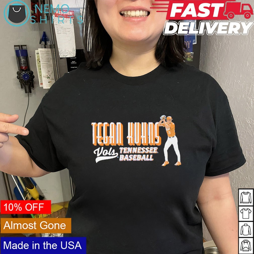 Tegan Kuhns Tennessee Vols baseball shirt
