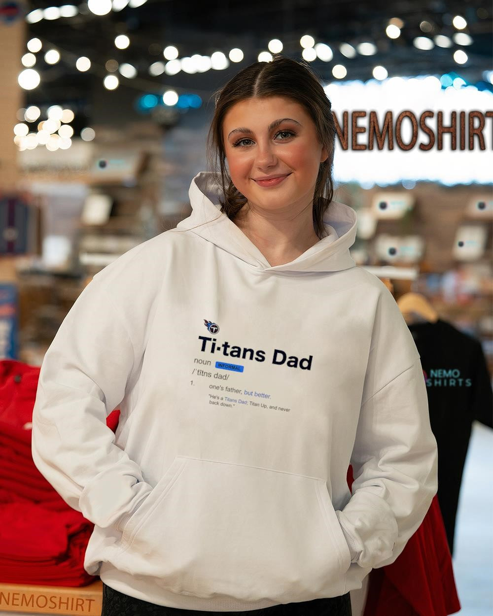 Tennessee Titans Dad definition noun shirt