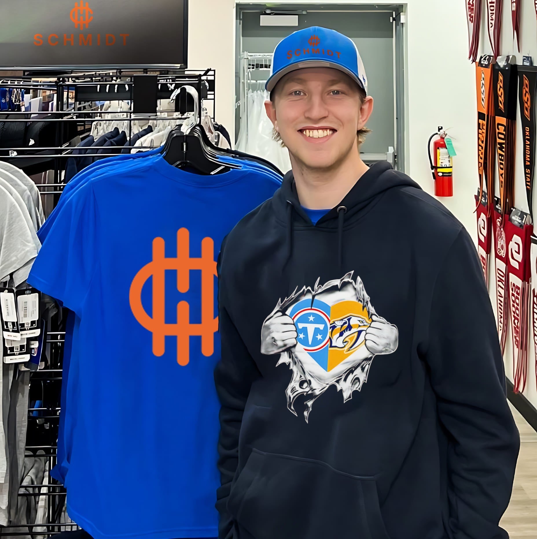 Tennessee Titans and Nashville Predators It Is in My Heart shirt