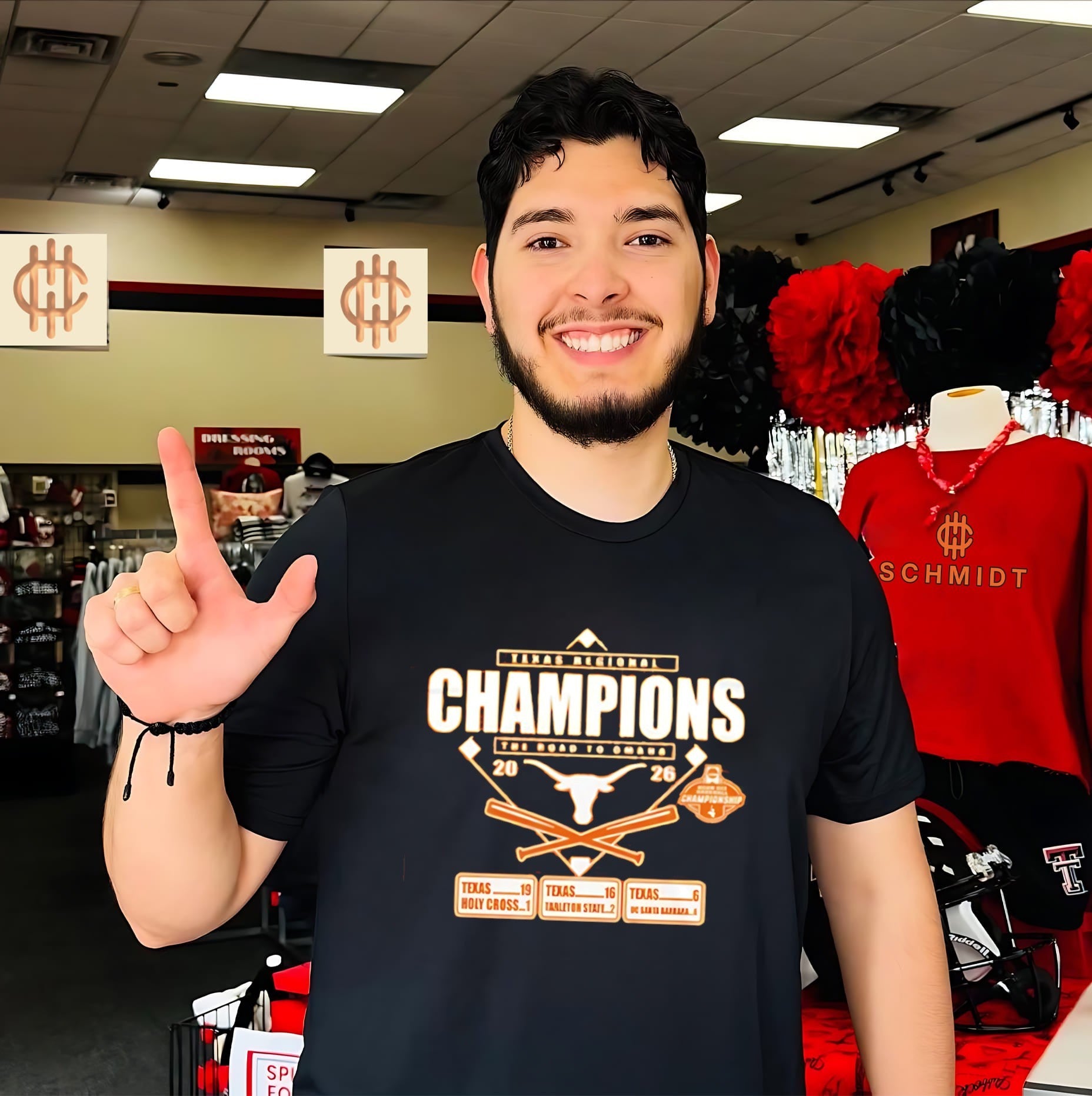 Texas Baseball Austin Regional Champions 2026 shirt