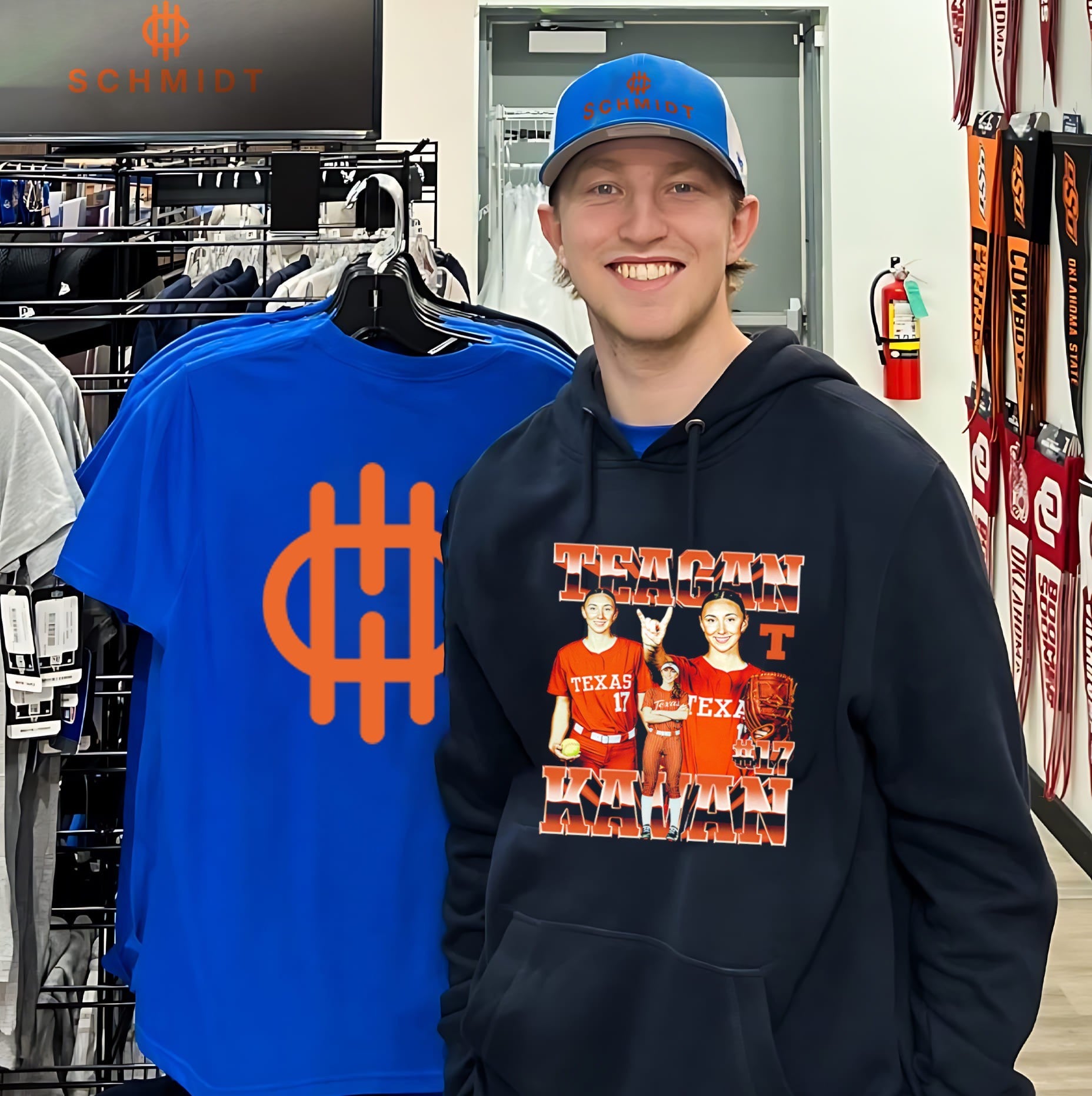 Texas Longhorns Softball NCAA Teagan Kavan player collage shirt
