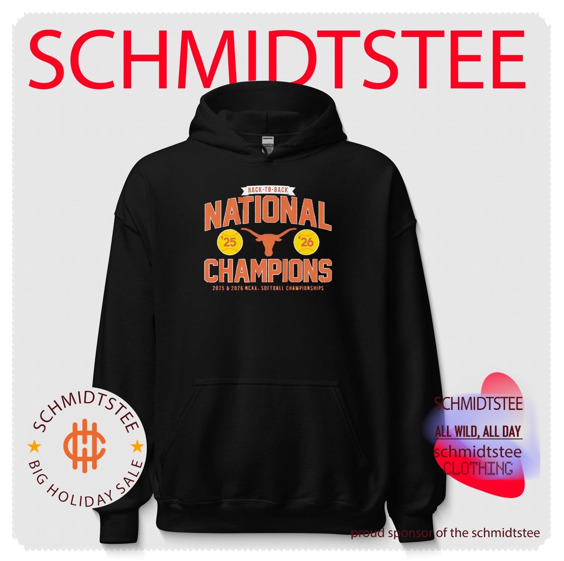 Texas Longhorns Softball National Champions 2026 back to back classic shirt