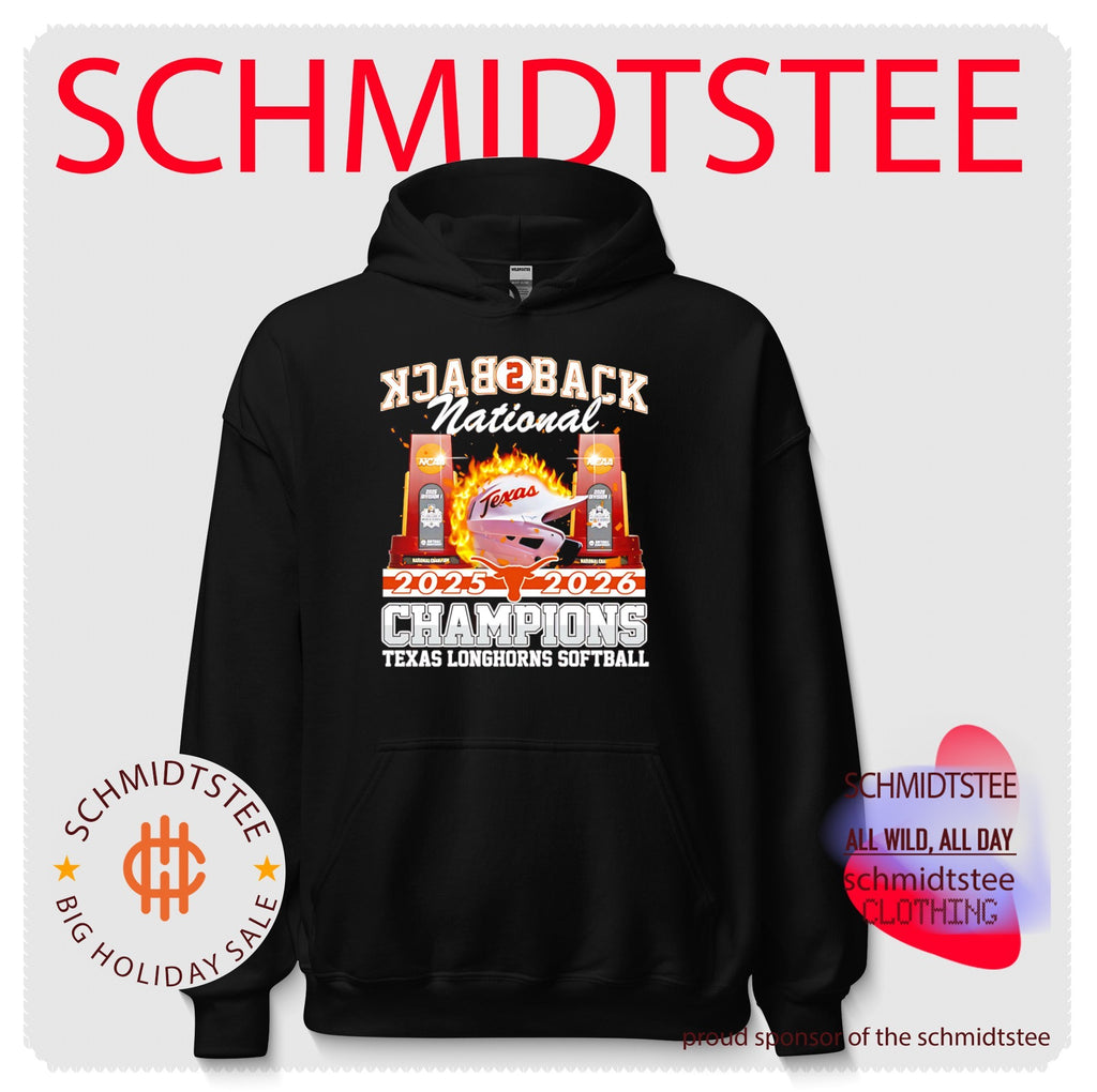 Texas Longhorns Women’s Softball 2026 NCAA National Champions trophies shirt