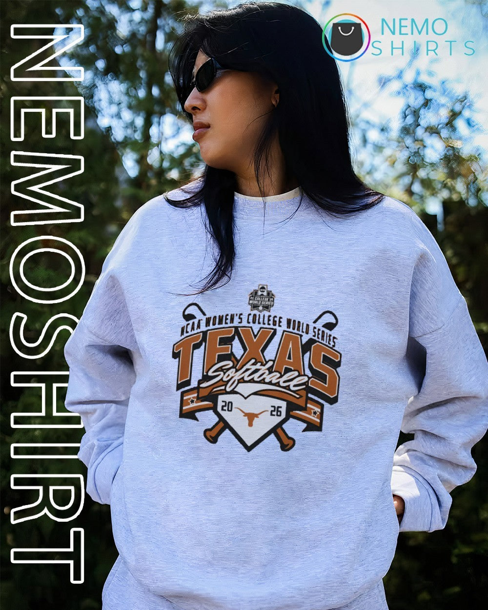 Texas Longhorns softball 2026 women’s college world series shirt