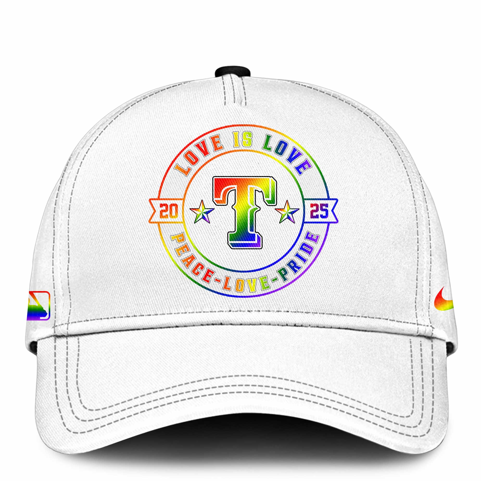 Texas Rangers Happy Pride Month Baseball Jersey