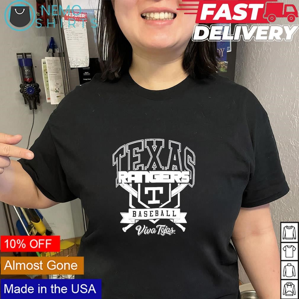Texas Rangers baseball Viva Tejas 2026 city logo shirt