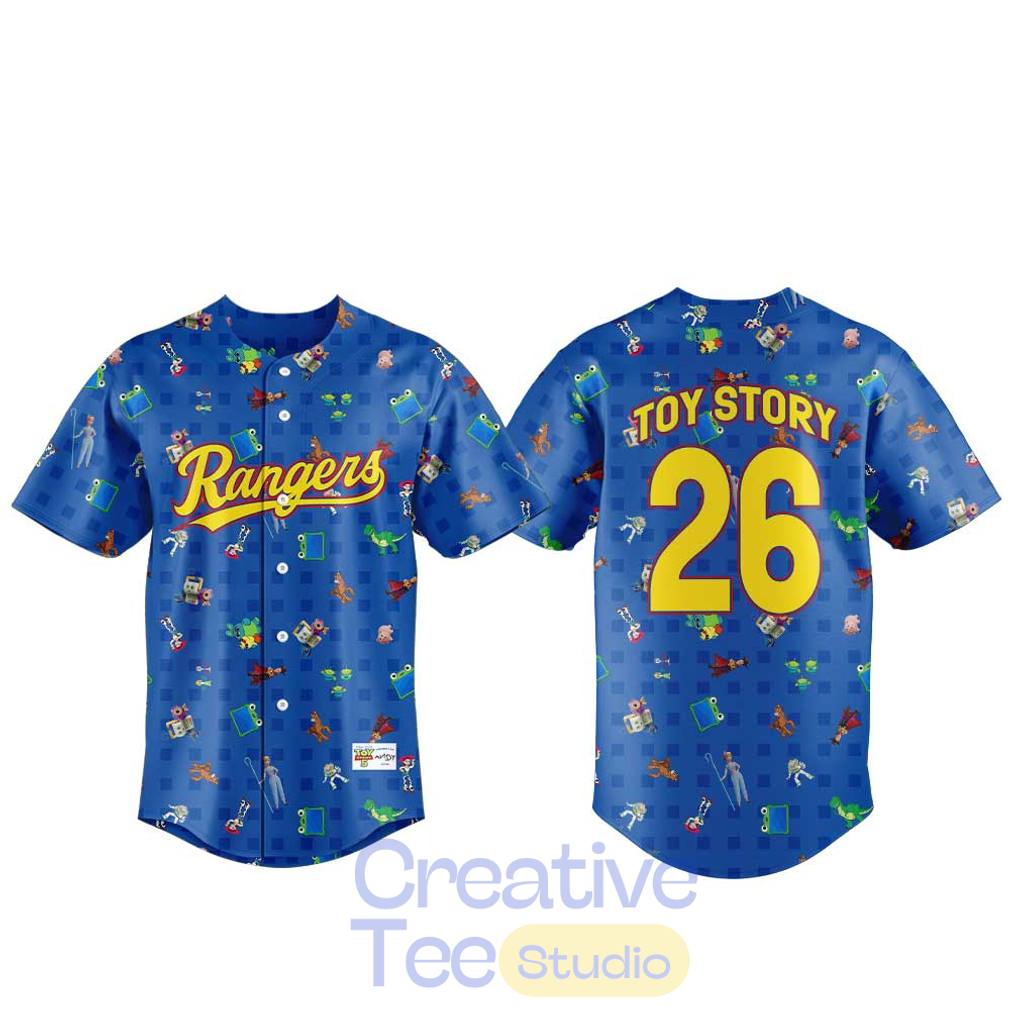 Texas Rangers x Toy Story Night 2026 Baseball Jersey