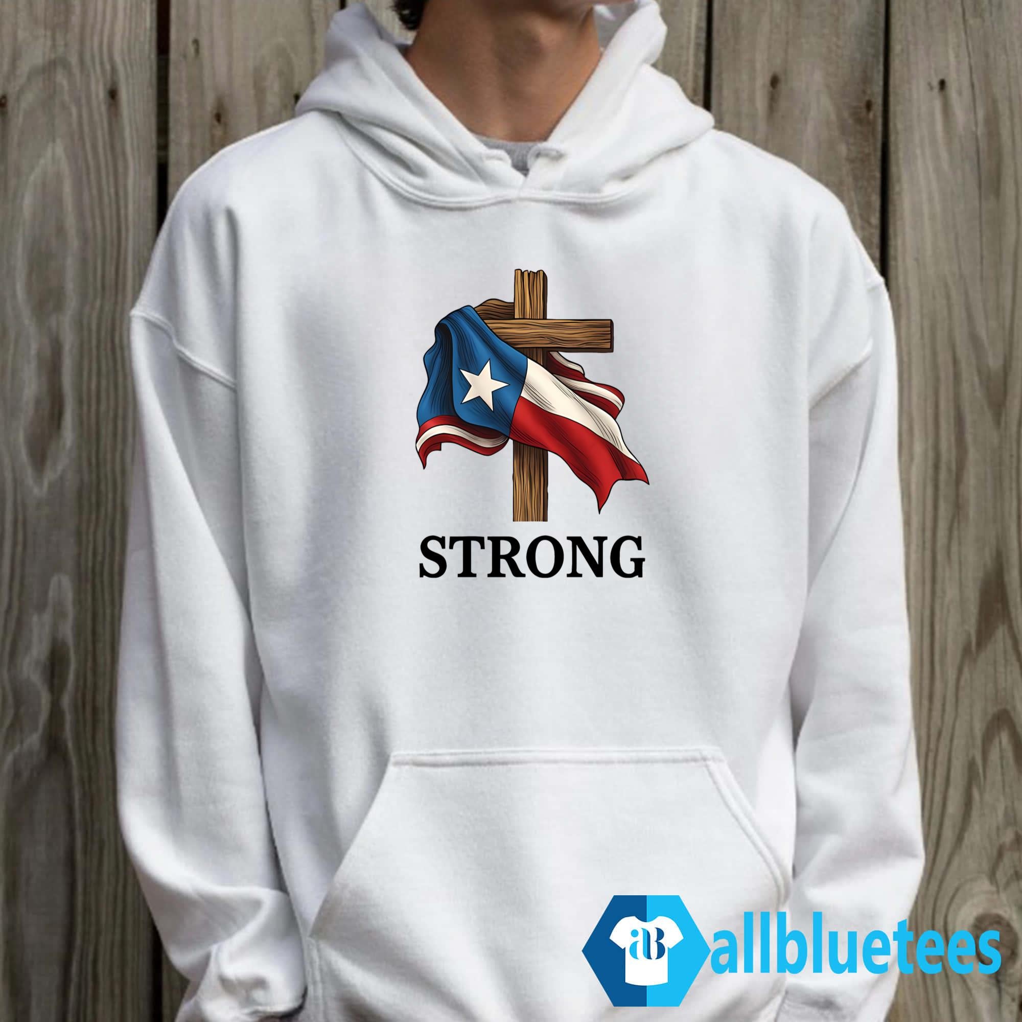 Texas Strong Faith Cross Shirt