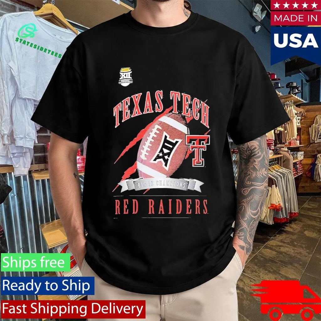 Texas Tech Red Raiders 2025 Big 12 Football Champions Shirt