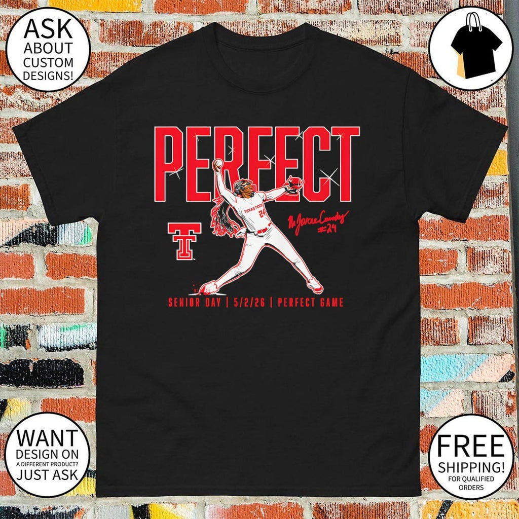 Texas Tech Red Raiders Baseball NiJaree Canady Perfect Game signature shirt