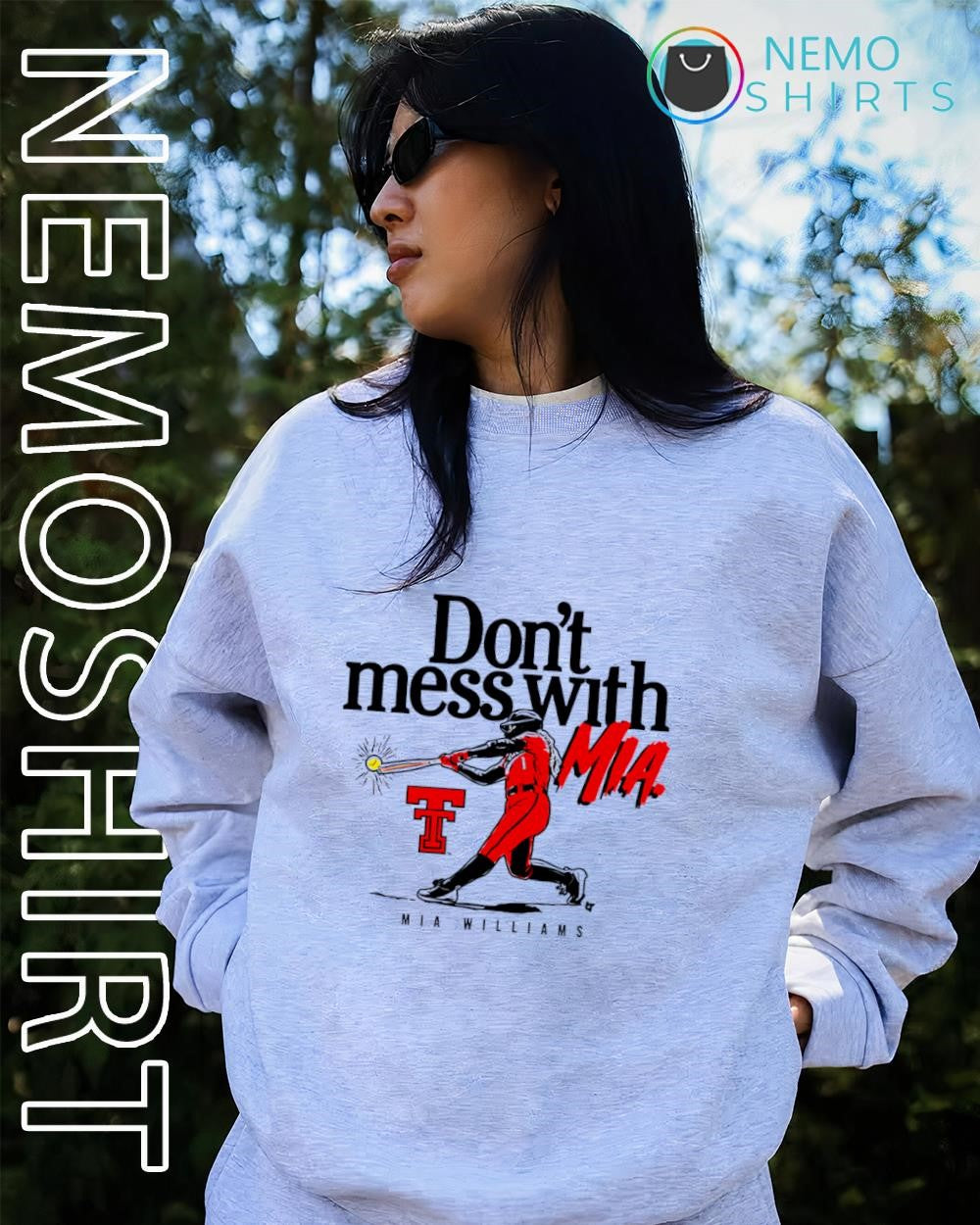 Texas Tech softball don’t mess with Mia Williams shirt