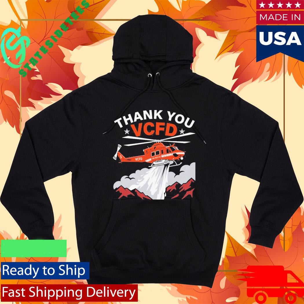 Thank You VCFD Ventura County Firefighter Support Shirt