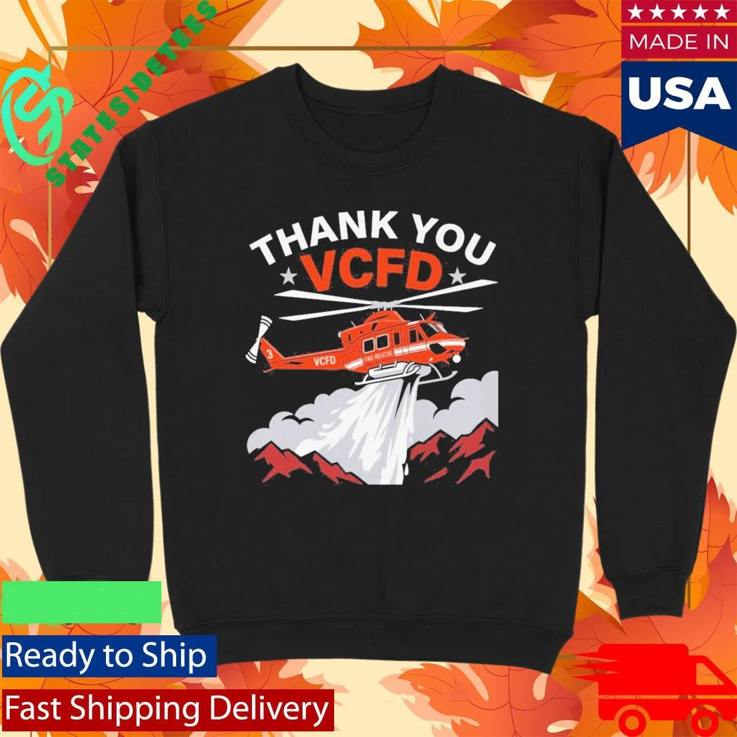 Thank You VCFD Ventura County Firefighter Support Shirt
