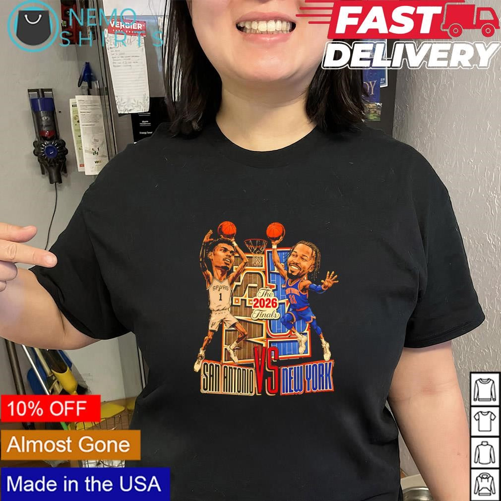 The 2026 Finals San Antonio vs New York stars player shirt