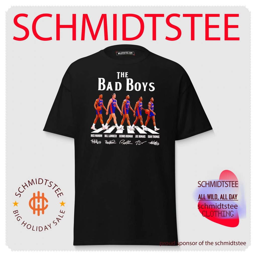 The Bad Boys Detroit Pistons Rick Mahorn Bill Laimbeer Dennis Rodman Joe Dumars Isiah Thomas shirt