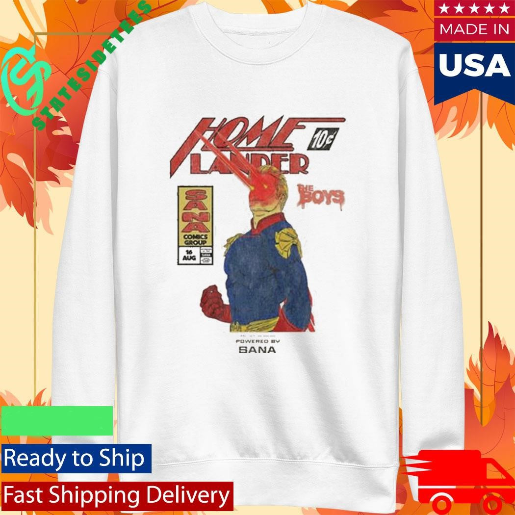 The Boys X Sana Homelander Comic Shirt