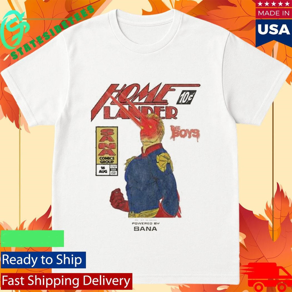 The Boys X Sana Homelander Comic Shirt