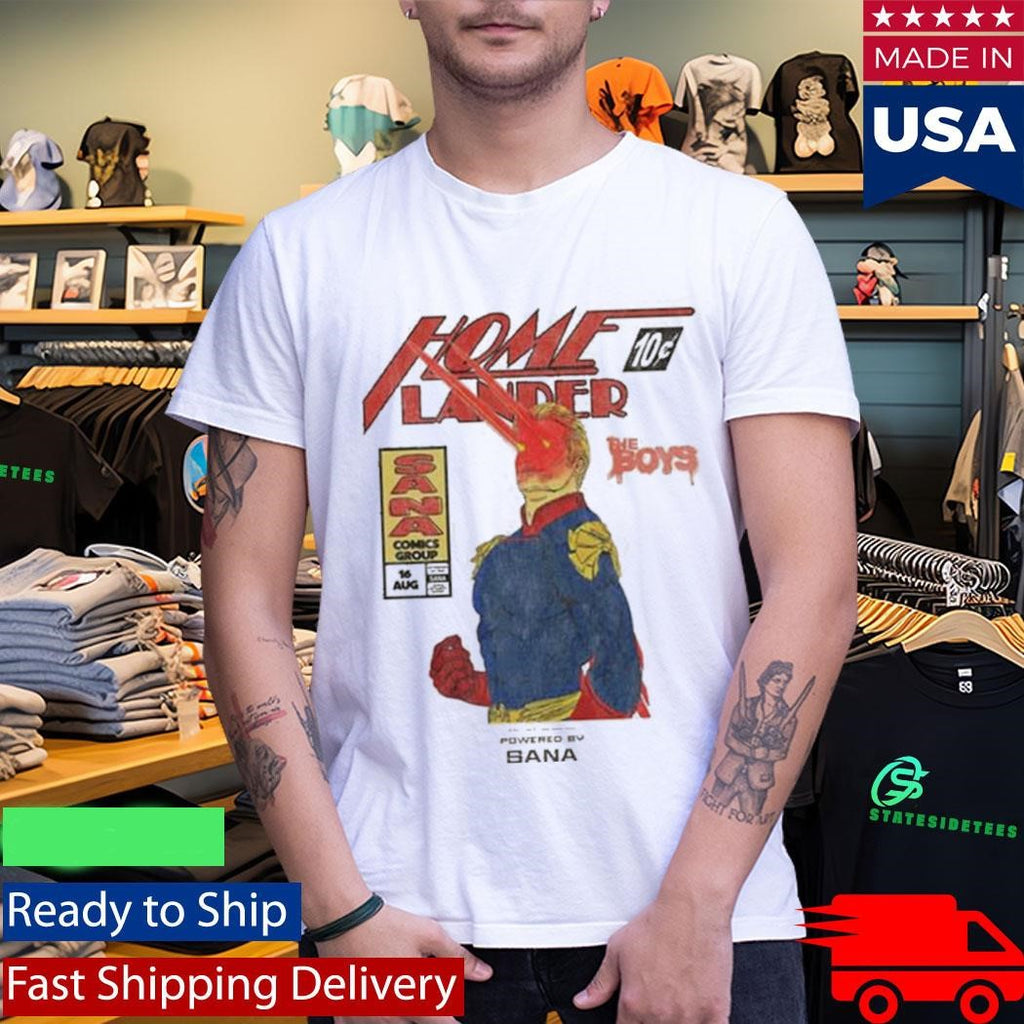 The Boys X Sana Homelander Comic Shirt