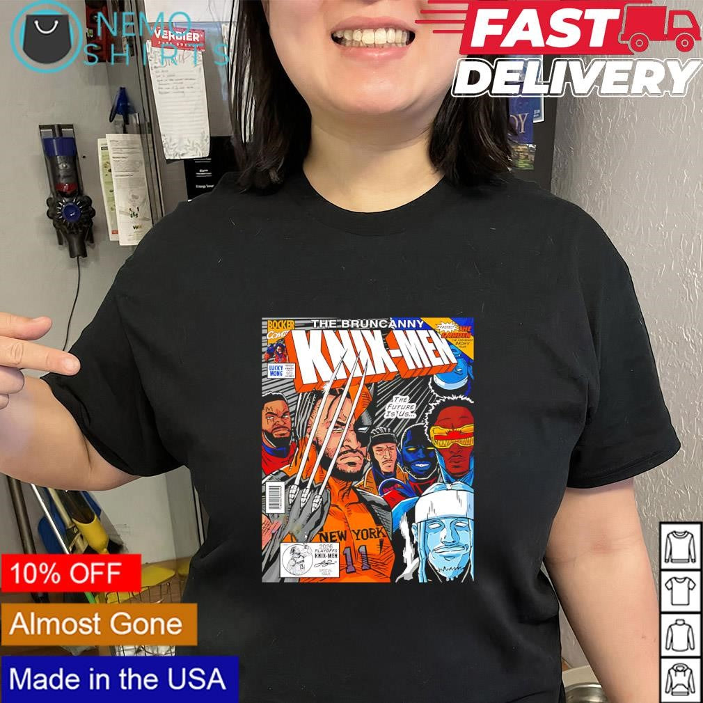 The Bruncanny Knix-Men Jalen Brunson as Wolverine shirt