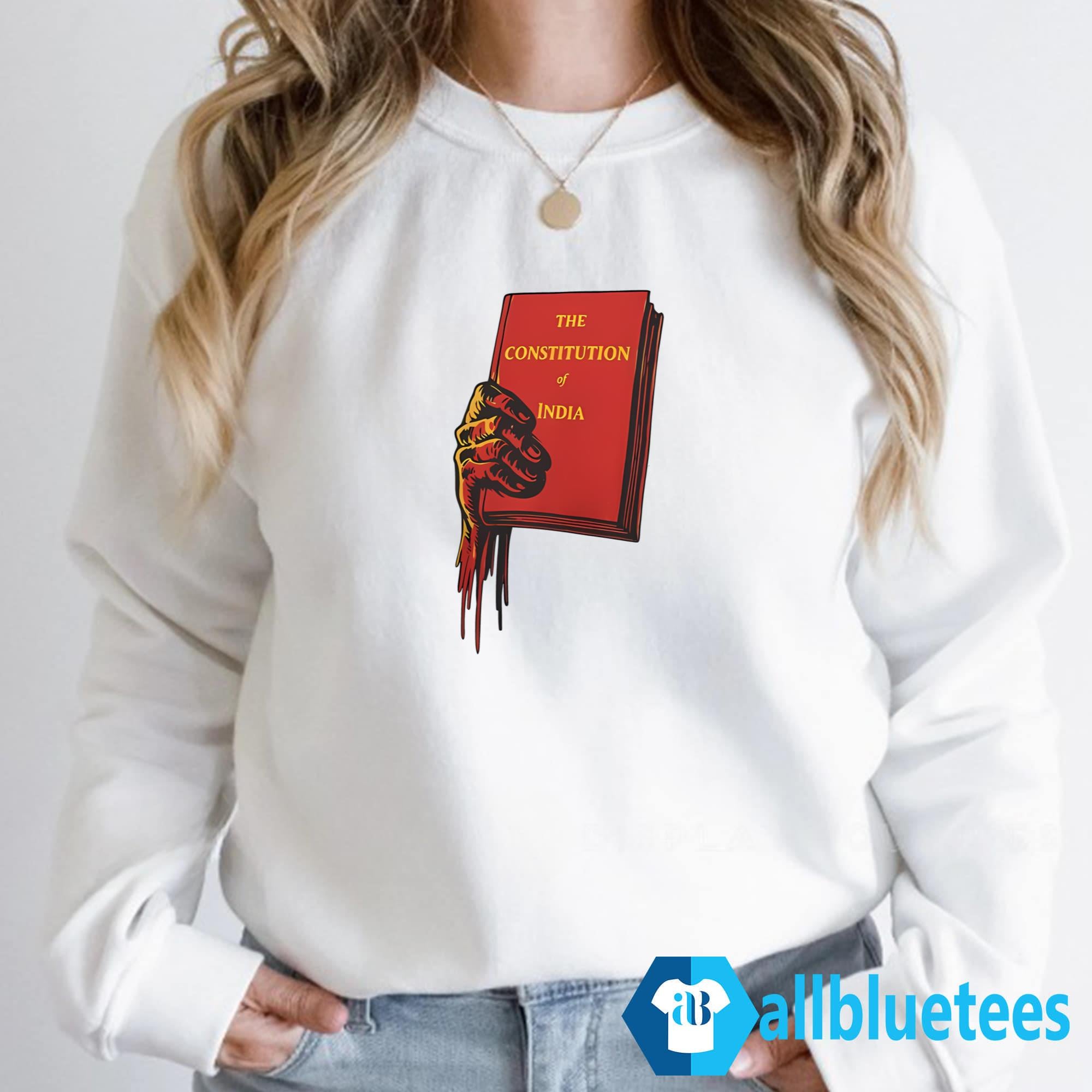 The Constitution Of India Hand Shirt