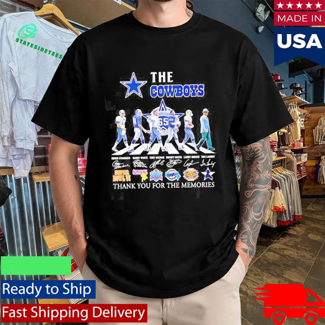 The Cowboys 65th Anniversary Thank You For The Memories 2025 Shirt