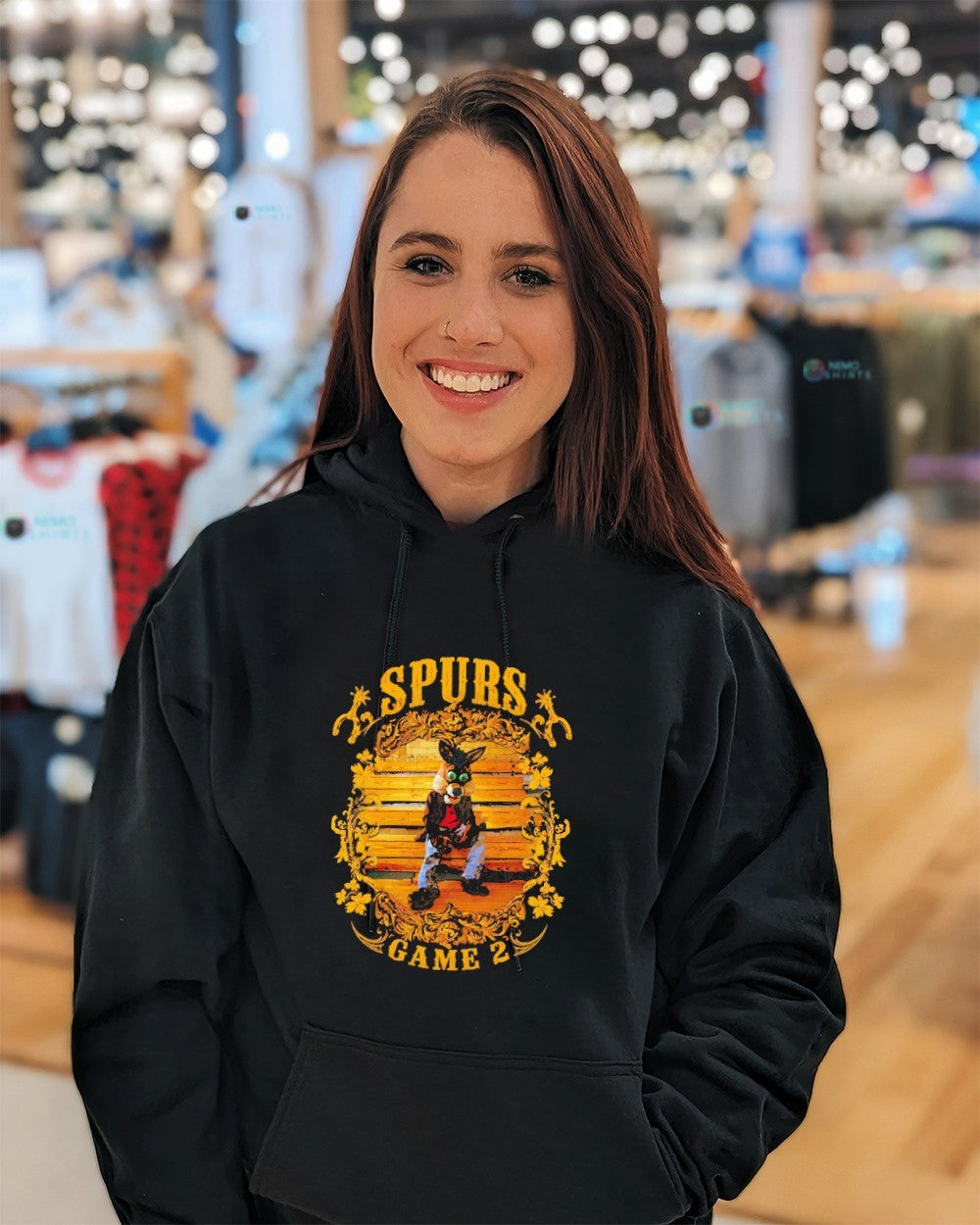 The Coyote San Antonio Spurs game 2 shirt