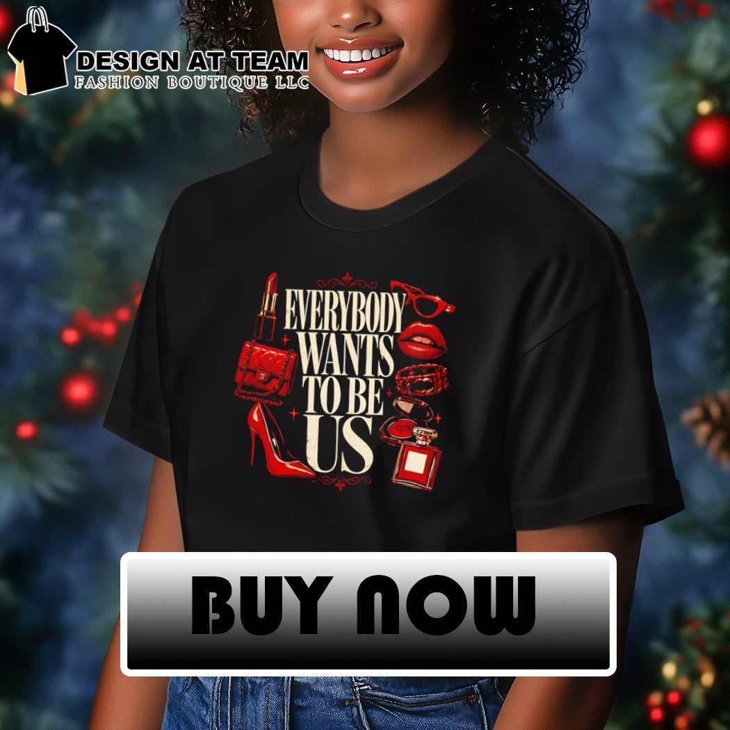 The Devil Wears everybody wants to be US iconic items shirt