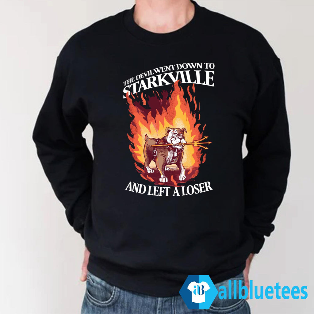 The Devil Went Down To Starkville And Left A Loser Shirt